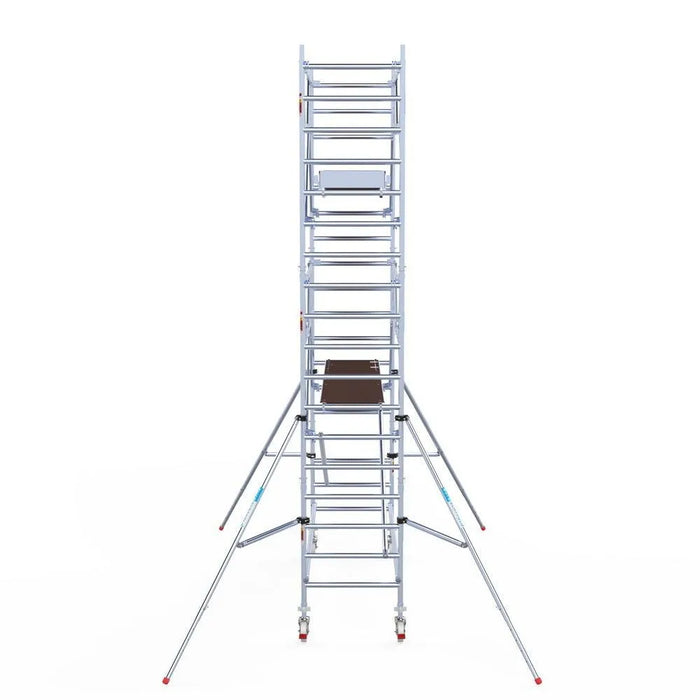 Rollgerüst Euroscaffold Professionell 90x305 6,2m Arbeitshöhe freistehend - Gerüstexpress.de