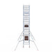 Rollgerüst Euroscaffold Professionell 90x305 7,2m Arbeitshöhe Carbonplattform freistehend - Gerüstexpress.de