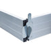 Rollgerüst Euroscaffold Professionell 90x305 7,2m Arbeitshöhe Carbonplattform gegen Fassade - Gerüstexpress.de