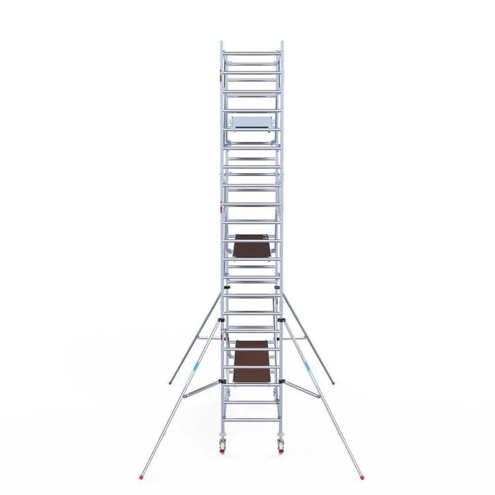 Rollgerüst Euroscaffold Professionell 90x305 7,2m Arbeitshöhe freistehend - Gerüstexpress.de