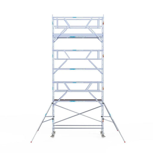 Rollgerüst Euroscaffold Professionell 90x305 8,2m Arbeitshöhe Carbonplattform freistehend - Gerüstexpress.de