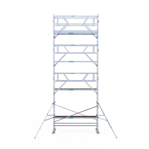 Rollgerüst Euroscaffold Professionell 90x305 9,2m Arbeitshöhe Carbonplattform freistehend - Gerüstexpress.de