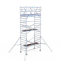 Rollgerüst Original 135x250 Eurogerüst Original 7,2m Arbeitshöhe Carbonplattform freistehend