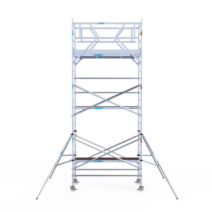 Rollgerüst Original 135x250 Euroscaffold 7,2m Arbeitshöhe freistehend - Gerüstexpress.de