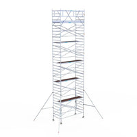 Rollgerüst Original 135x305 Eurogerüst Original 12,2m Arbeitshöhe Carbonplattform freistehend