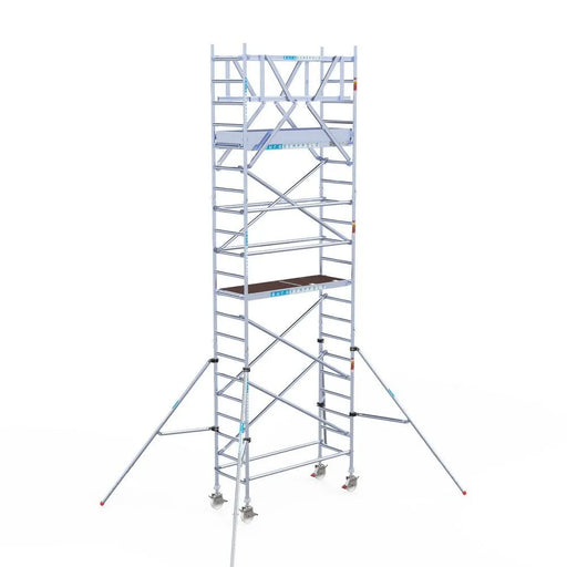 Rollgerüst Original 75x190 Euroscaffold 7,2m Arbeitshöhe freistehend - Gerüstexpress.de