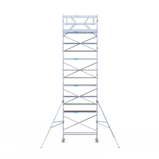 Rollgerüst Original 75x250 10,2m Arbeitshöhe Carbonplattform freistehend - Gerüstexpress.de