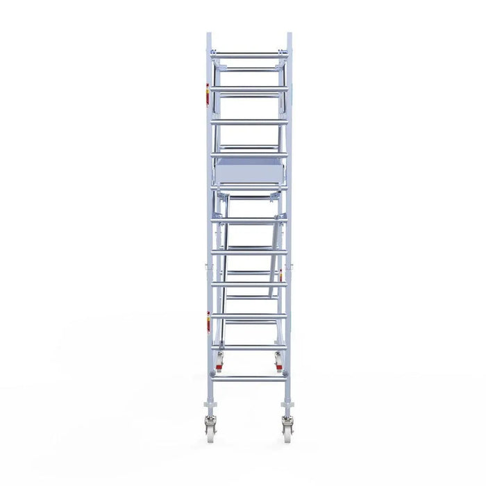 Rollgerüst Original 75x250 4,2m Arbeitshöhe Carbonplattform freistehend - Gerüstexpress.de