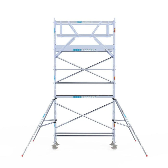 Rollgerüst Original 75x250 6,2m Arbeitshöhe Carbonplattform freistehend - Gerüstexpress.de