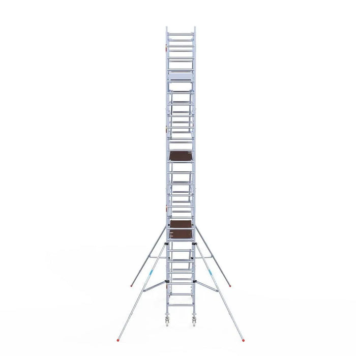 Rollgerüst Original 75x250 8,2m Arbeitshöhe Carbonplattform freistehend - Gerüstexpress.de