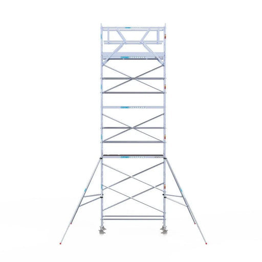 Rollgerüst Original 75x250 9,2m Arbeitshöhe Carbonplattform freistehend - Gerüstexpress.de