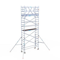 Rollgerüst Original 75x250 Euroscaffold 7,2m Arbeitshöhe freistehend