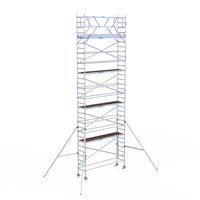 Rollgerüst Original 75x305 10,2m Arbeitshöhe Carbonplattform freistehend