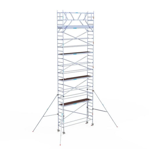 Rollgerüst Original 75x305 10,2m Arbeitshöhe Carbonplattform freistehend - Gerüstexpress.de