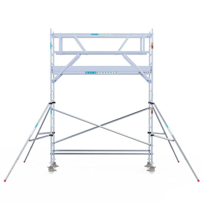 Rollgerüst Original 75x305 5,2m Arbeitshöhe Carbonplattform freistehend - Gerüstexpress.de