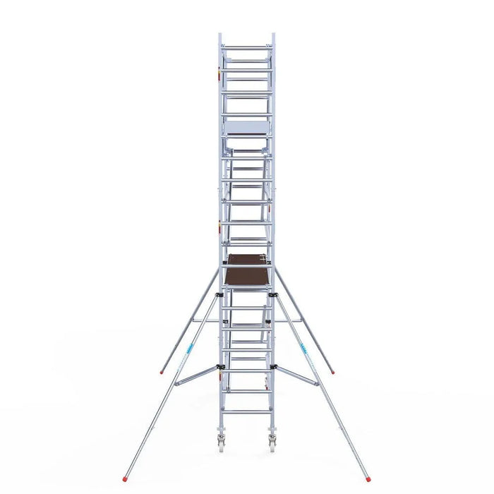 Rollgerüst Original 75x305 6,2m Arbeitshöhe Carbonplattform freistehend - Gerüstexpress.de