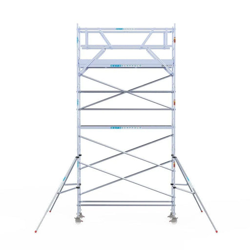Rollgerüst Original 75x305 7,2m Arbeitshöhe Carbonplattform freistehend - Gerüstexpress.de