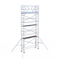 Rollgerüst Original 75x305 8,2m Arbeitshöhe Carbonplattform freistehend