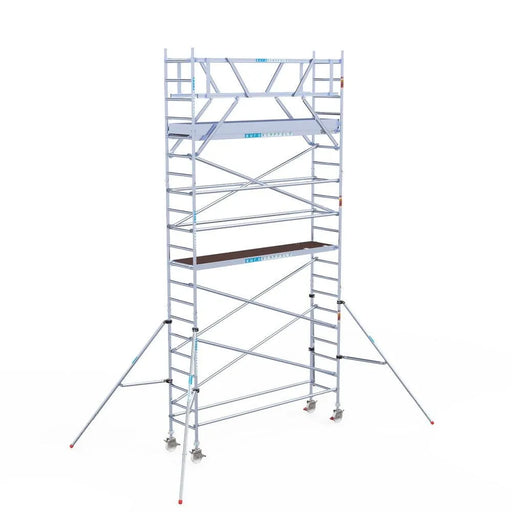 Rollgerüst Original 75x305 Euroscaffold 7,2m Arbeitshöhe freistehend - Gerüstexpress.de