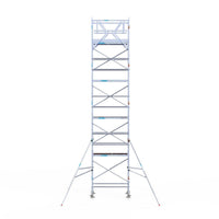 Rolling scaffold Original 90x190 Euro scaffold Original 10.2m working height Carbon platform freestanding