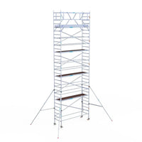 Rollgerüst Original 90x305 10,2m Arbeitshöhe Carbonplattform freistehend