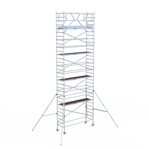 Rollgerüst Original 90x305 10,2m Arbeitshöhe Carbonplattform freistehend - Gerüstexpress.de