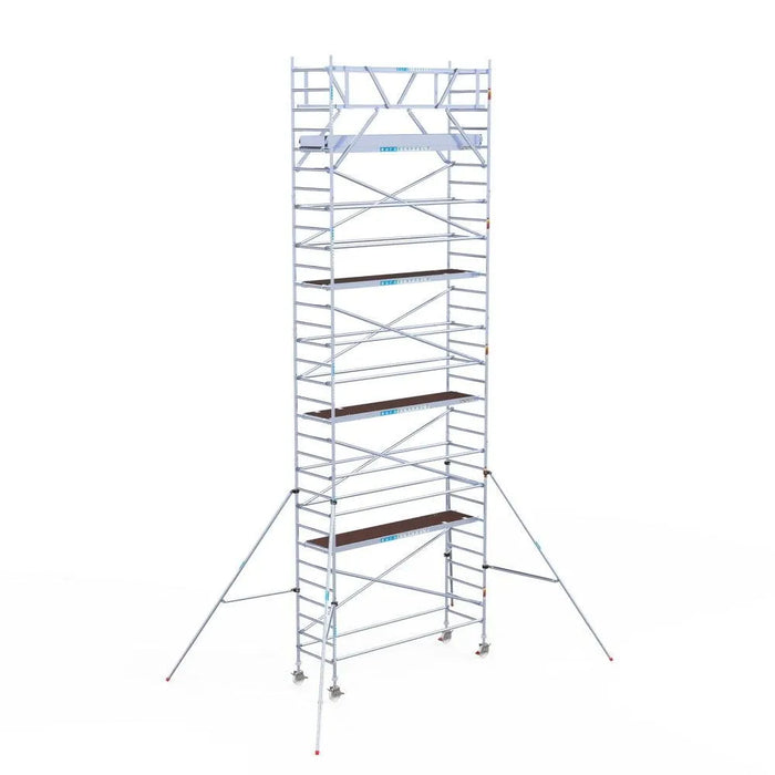 Rollgerüst Original 90x305 10,2m Arbeitshöhe Carbonplattform freistehend - Gerüstexpress.de