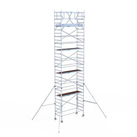 Rollgerüst Original Eurogerüst 90x250 10,2m Arbeitshöhe Carbonplattform freistehend