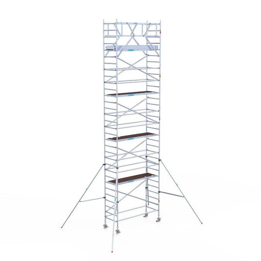 Rollgerüst Original Eurogerüst 90x250 10,2m Arbeitshöhe Carbonplattform freistehend - Gerüstexpress.de
