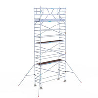 Rollgerüst Original Eurogerüst 90x305 8,2m Arbeitshöhe Carbonplattform freistehend
