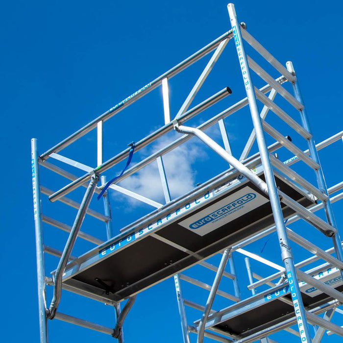 Rollgerüst Sicherheitsgeländer 250 cm - Gerüstexpress.de