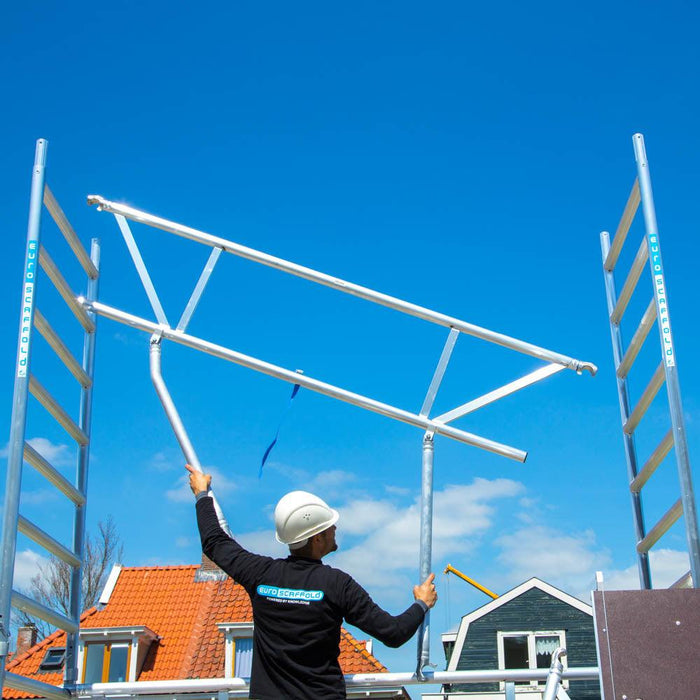 Rollgerüst Sicherheitsgeländer 305 cm - Gerüstexpress.de