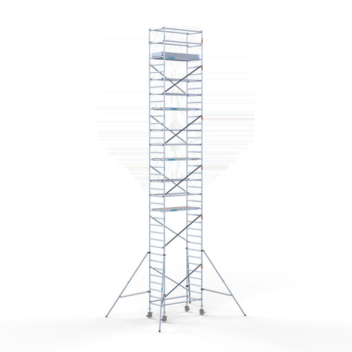 Rollgerüst Standard 90x190 12,2m Arbeitshöhe Carbonplattform - Gerüstexpress.de