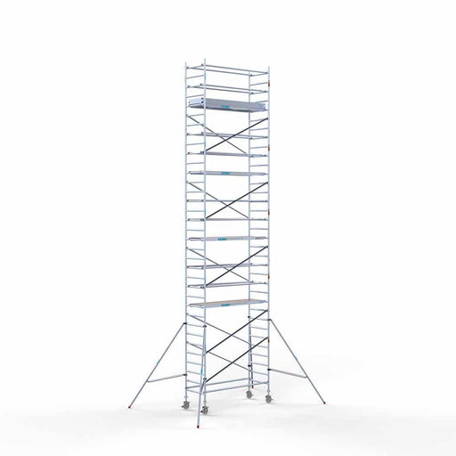 Rollgerüst Standard 90x250 11,2m Arbeitshöhe Carbonplattform - Gerüstexpress.de