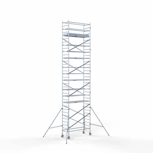 Rollgerüst Standard 90x250 11,2m Arbeitshöhe Carbonplattform - Gerüstexpress.de