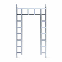 Échafaudage roulant cadre de passage à pied standard série 135 135-28-8