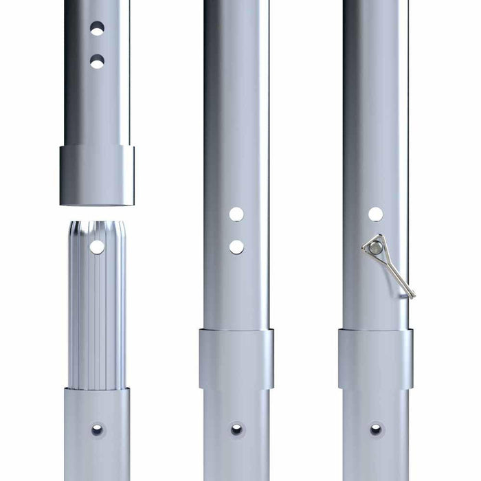 Rollgerüst Standardfuß Durchlaufrahmen 135 Serie 135 - 28 - 8 - Gerüstexpress.de