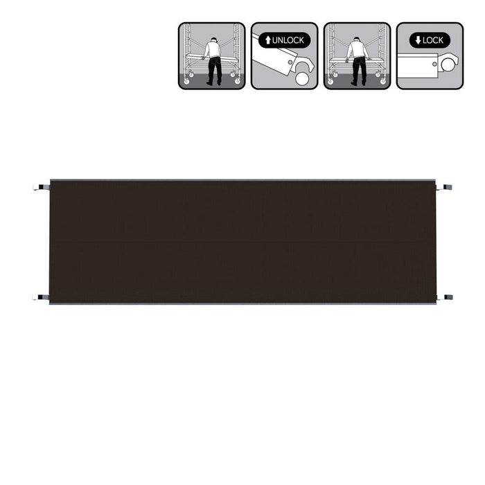 Rollgerüstplattformen aus Carbon oder Holz – mit/ohne Luke | 190/250/305/400 cm - Gerüstexpress.de