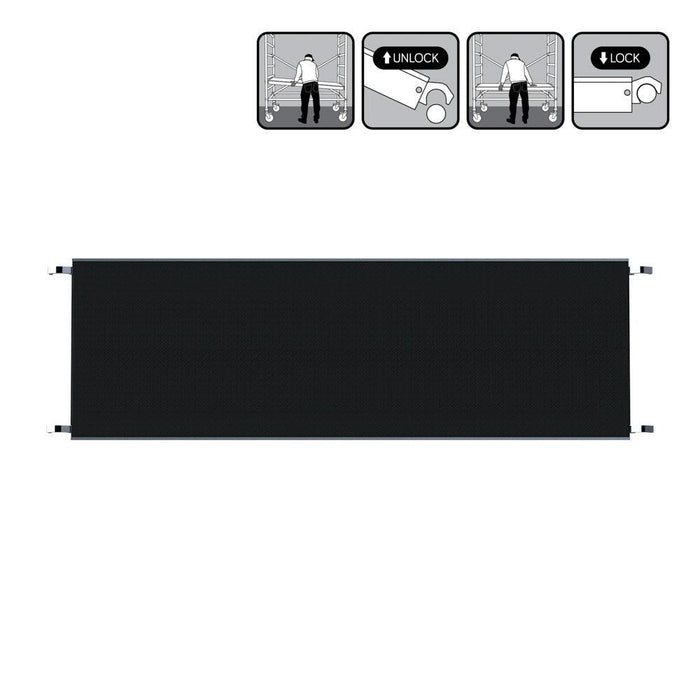 Rollgerüstplattformen aus Carbon oder Holz – mit/ohne Luke | 190/250/305/400 cm - Gerüstexpress.de