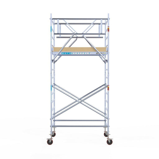 Rollgerüst Euroscaffold Basic Plus 135x190 5,2m Arbeitshöhe freistehend - GerüstExpress