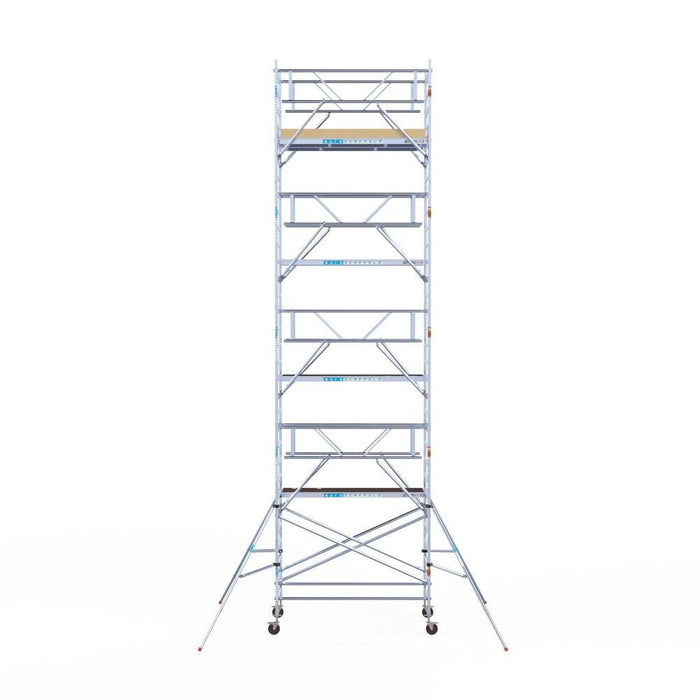 Rollgerüst Euroscaffold Basic Plus 135x250 10,2m Arbeitshöhe freistehend - GerüstExpress