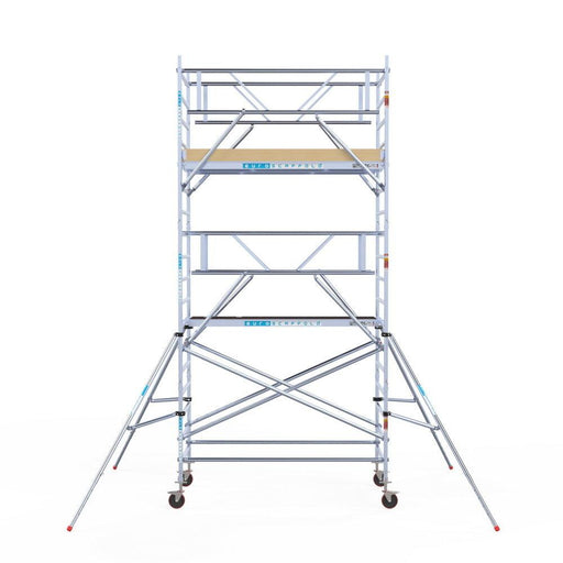Rollgerüst Euroscaffold Basic Plus 135x250 6,2m Arbeitshöhe freistehend - GerüstExpress