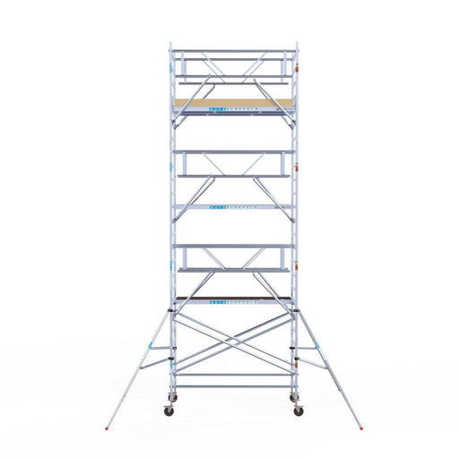 Rollgerüst Euroscaffold Basic Plus 135x250 8,2m Arbeitshöhe freistehend - GerüstExpress