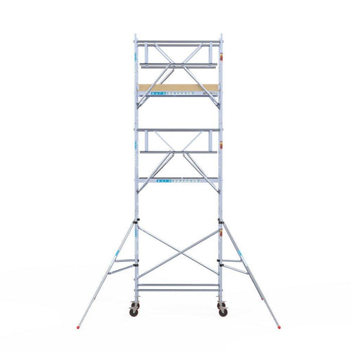 Rollgerüst Euroscaffold Basic Plus 75x190 7,2m Arbeitshöhe freistehend - GerüstExpress