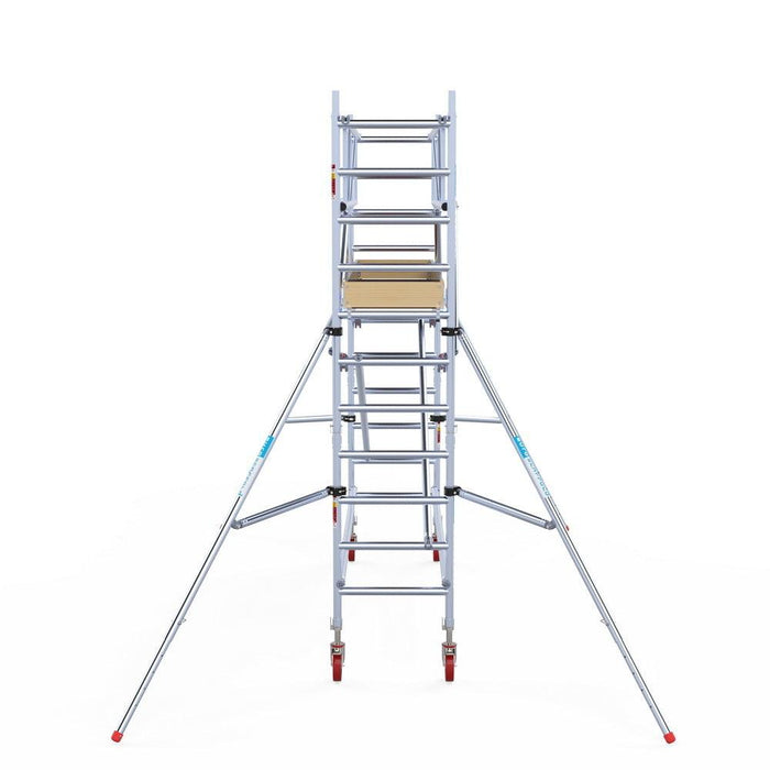 Rollgerüst Euroscaffold Basic Plus 75x305 4,2m Arbeitshöhe freistehend - GerüstExpress