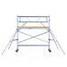 Rollgerüst Euroscaffold Basic Plus 75x305 4,2m Arbeitshöhe freistehend - GerüstExpress