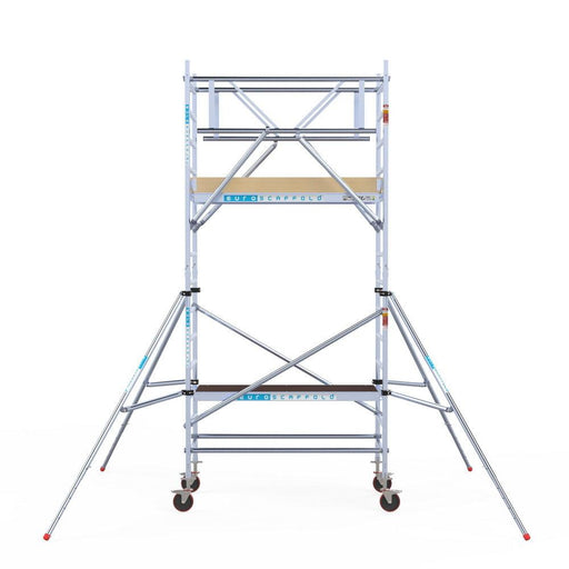 Rollgerüst Euroscaffold Basic Plus 90x190 5,2m Arbeitshöhe freistehend - GerüstExpress
