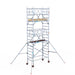 Rollgerüst Euroscaffold Basic Plus 90x190 6,2m Arbeitshöhe freistehend - GerüstExpress