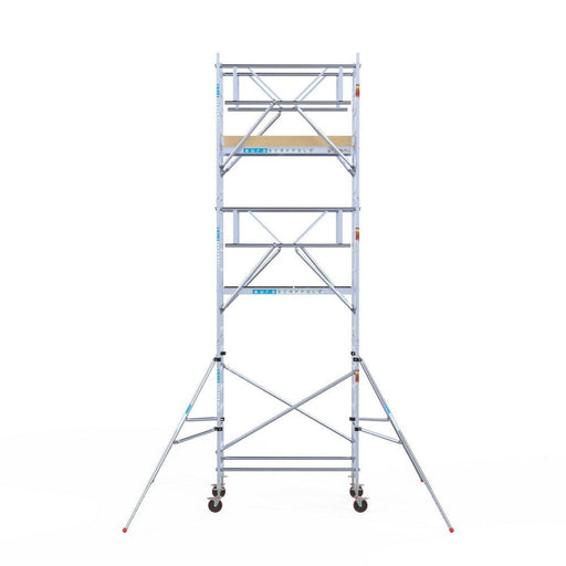 Rollgerüst Euroscaffold Basic Plus 90x190 7,2m Arbeitshöhe freistehend - GerüstExpress