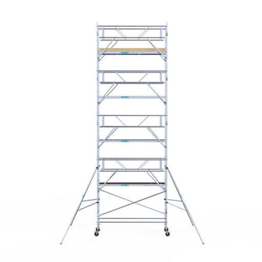 Rollgerüst Euroscaffold Basic Plus 90x305 10,2m Arbeitshöhe freistehend - GerüstExpress